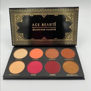 Ace Beauté Grandiose Eyeshadow Palette New | Bold & Neutral Shades